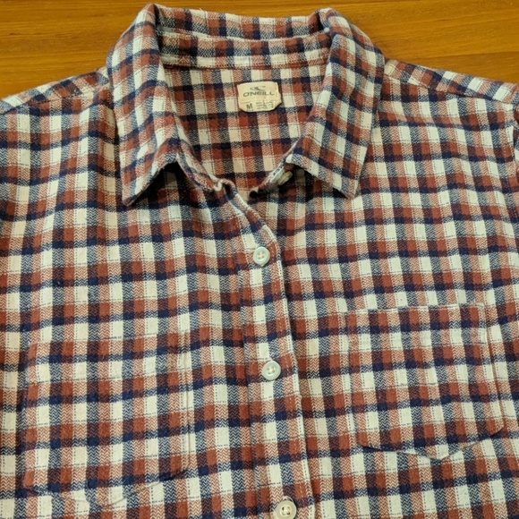 O'Neill plaid flannel shirt - Picture 4 of 5
